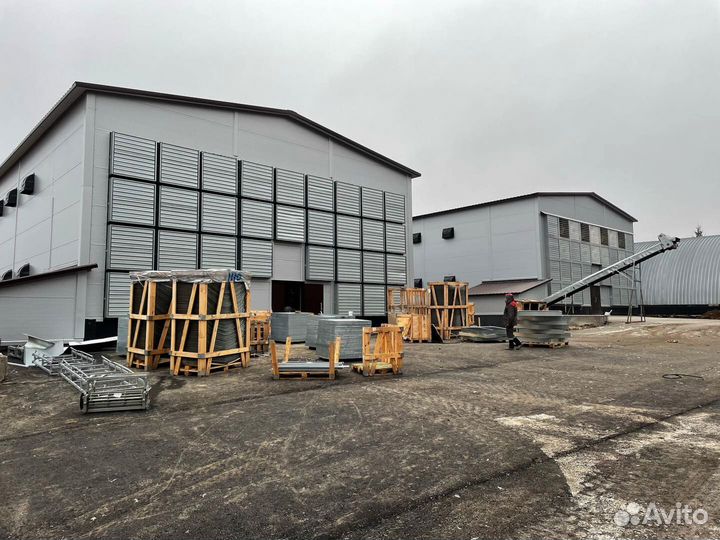 Теплые склады и ангары от производителя