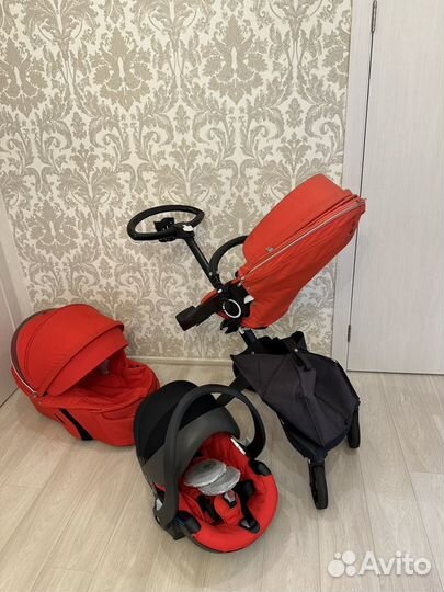 Коляска stokke xplory v6 3 в 1