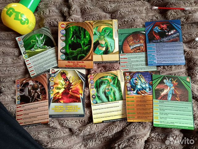 Карты бакуган