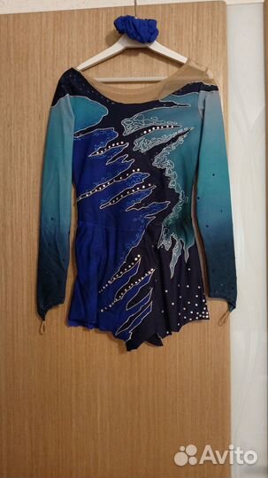 Платье для фигурного катания 140 146 рост 11-10лет