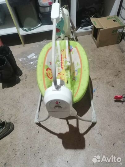 Детские электронные качели для новорожденных