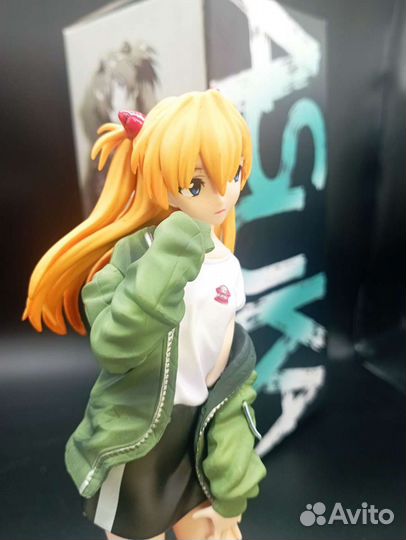 Аниме фигурка aska в куртке 25см