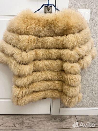 Шуба женская песец
