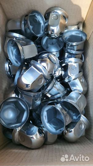 Колпачки на гайки нержавейка грузовики 3, 5,10тонн