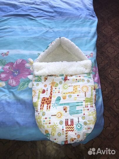 Конверт на выписку зимний