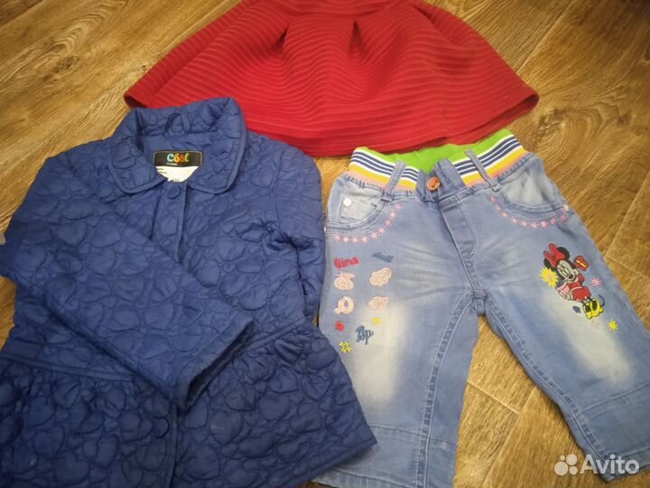 Вещи пакетом на девочку 104