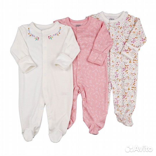 Комбинезоны слипы набор