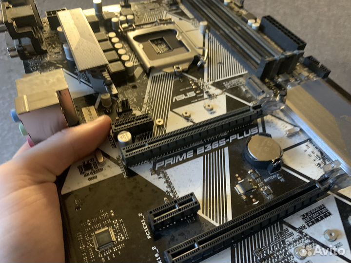 Материнская плата Asus prime b365 plus 1151v2