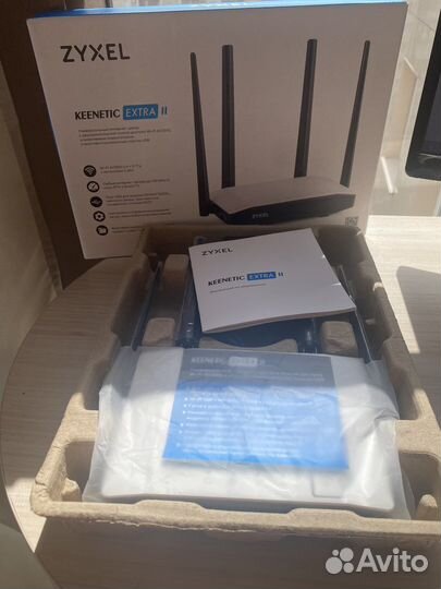 Wi-Fi роутер Zyxel keenetic Extra II, в итс