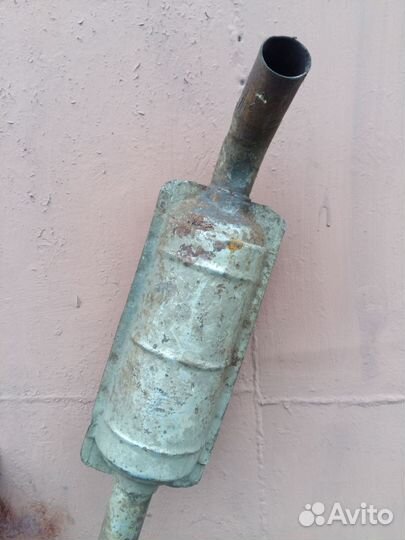 Выхлопная труба, глушитель