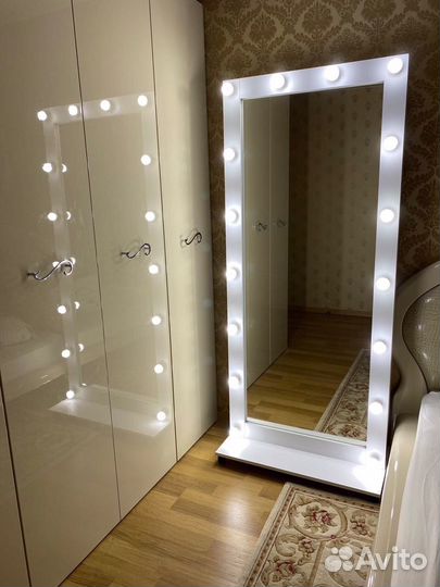 Зеркало гримерное ростовое