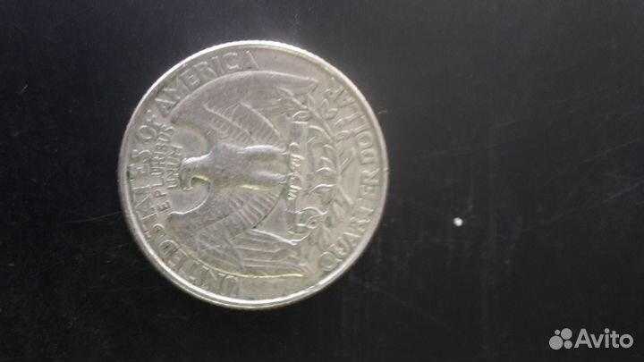 Liberty Quarter Dollar 1995г (перевёртыш)