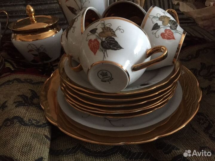 Чайный сервиз kahla гдр. Редкий