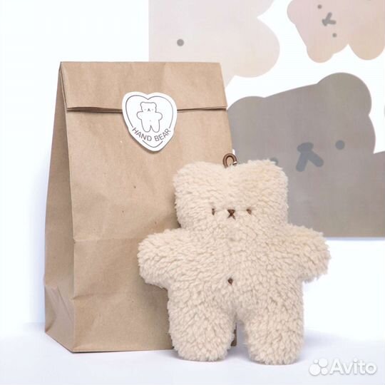 Брелок мишка ручной работы