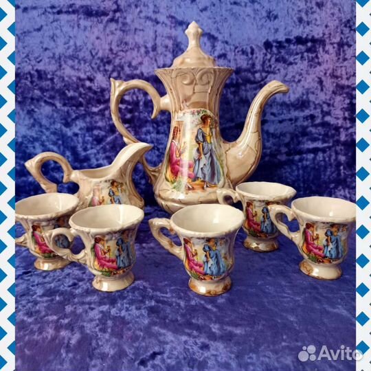 Чайно кофейные сервизы СССР