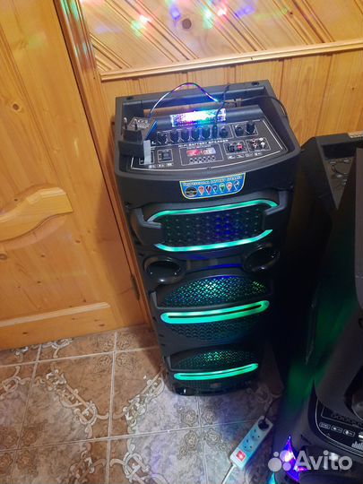 Портативная музыкальная колонка 1600w