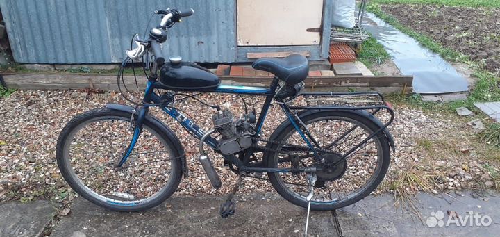 Мотовелосипед (веломопед) F - 80