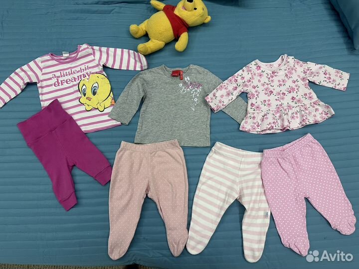 Пакет брендовых вещей на девочку