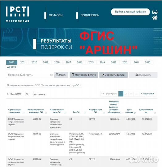 Поверка счетчиков воды без снятия