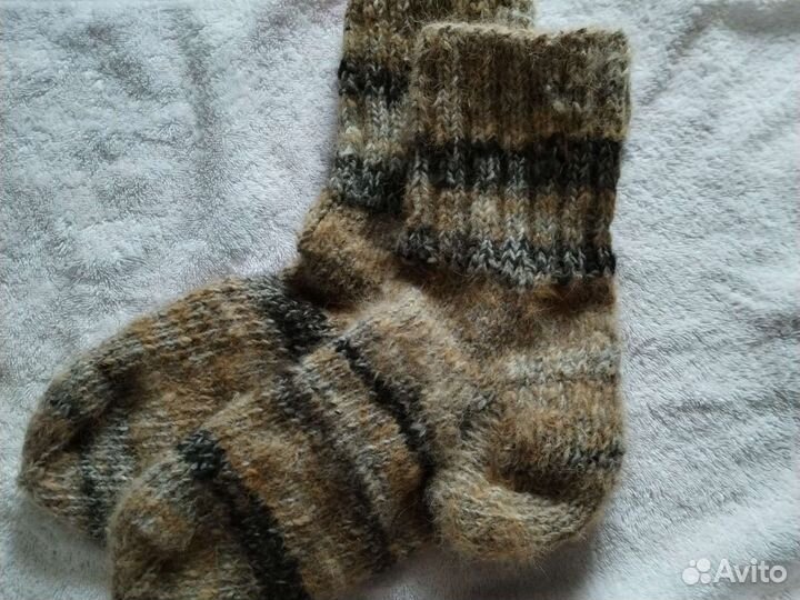 Носки из сабачей шерсти