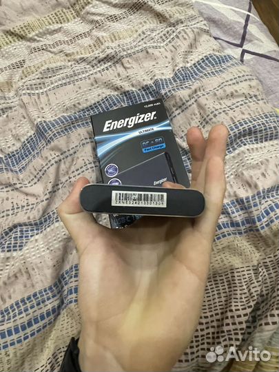 Повербанк Energizer 18w 10000 mAh