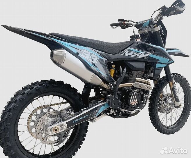 Эндуро / кроссовый мотоцикл BSE T8 Neon Blue (015)