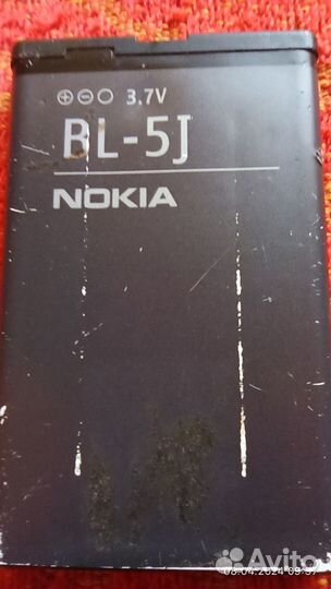 Оригинальный аккумулятор Nokia BL-5J