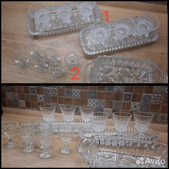 Хрустальная посуда советская СССР