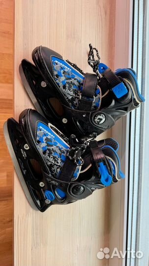 Коньки детские раздвижные 27 30 р