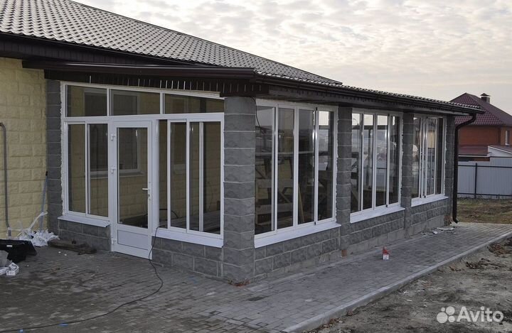 Остекление беседки под заказ
