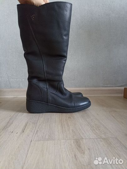 Зимние женские сапоги 38 натуральная кожа