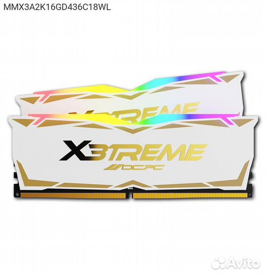 Комплект памяти ocpc X3 RGB 16GB dimm DDR4 3600MHz