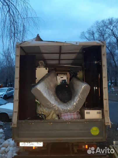 Грузоперевозки газель грузчики вывоз мусора