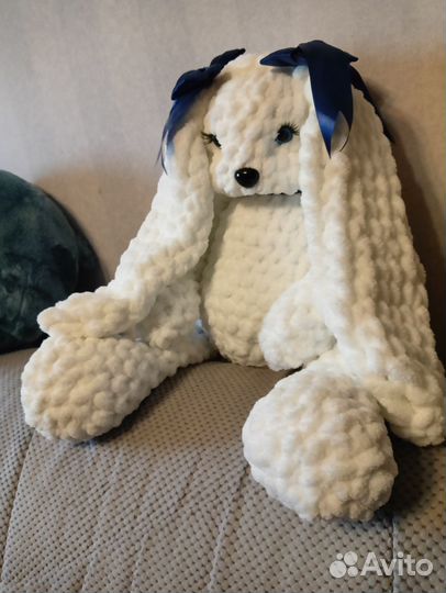 Изготовление мягких игрушек из пряжи Alize Puffy