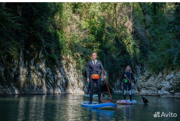 Прогулка на сап досках по каньону Чертовы ворота