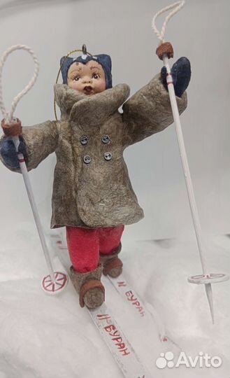 Ватные игрушки на елку