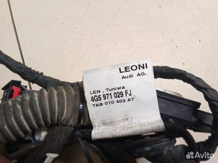 Проводка двери передняя левая Audi A6 C7 CDN 2.0