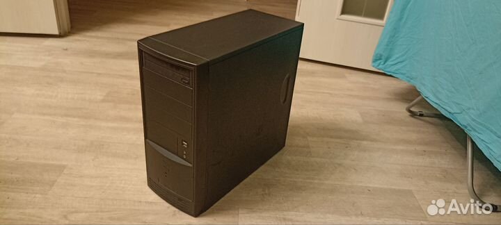 Черный корпус atx