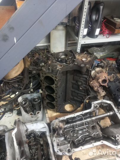 1 VD-FTE мотор на запчасти с навесным