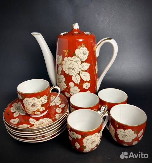 Винтажный кофейный набор 