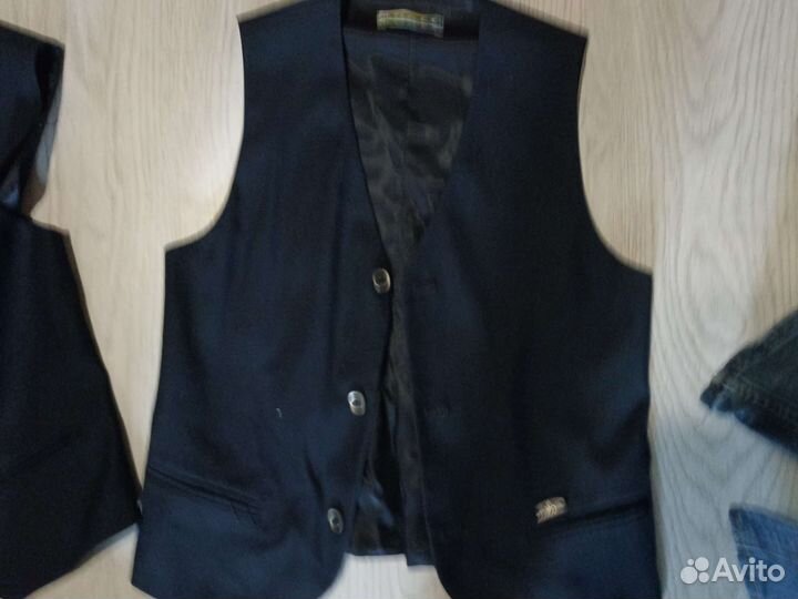 Желет школьный синий 1-3 класс