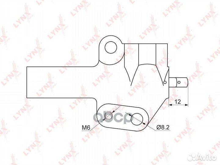 Натяжитель ремня грм PT1011 lynxauto