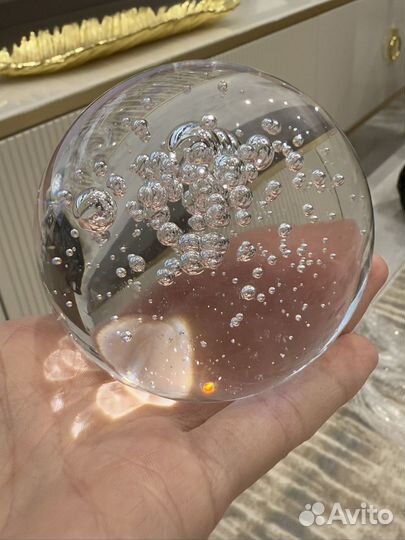 Хрустальный шар удачи bohemia