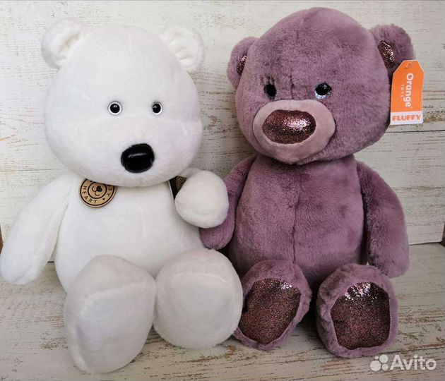 Плюшевый медведь новый