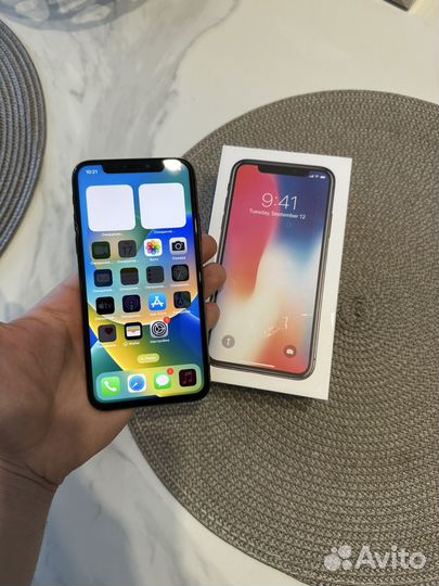 iPhone X, 256 ГБ
