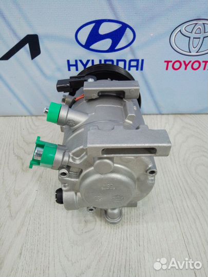 Компрессор кондиционера Hyundai solaris 2
