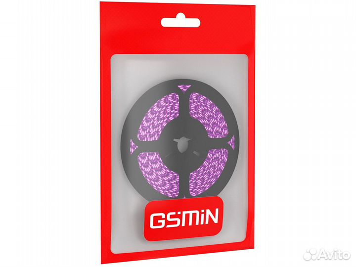 Фитолента gsmin B77 для растений 5V, 60leds, 1м