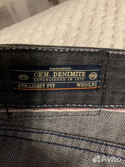 Японские джинсы Denimite 30/30 черные