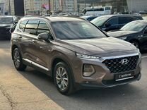 Hyundai Santa Fe 2.2 AT, 2019, 69 000 км, с пробегом, цена 3 199 000 руб.