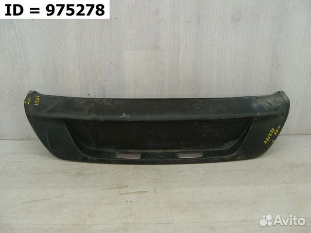 Накладка заднего бампера Kia Rio